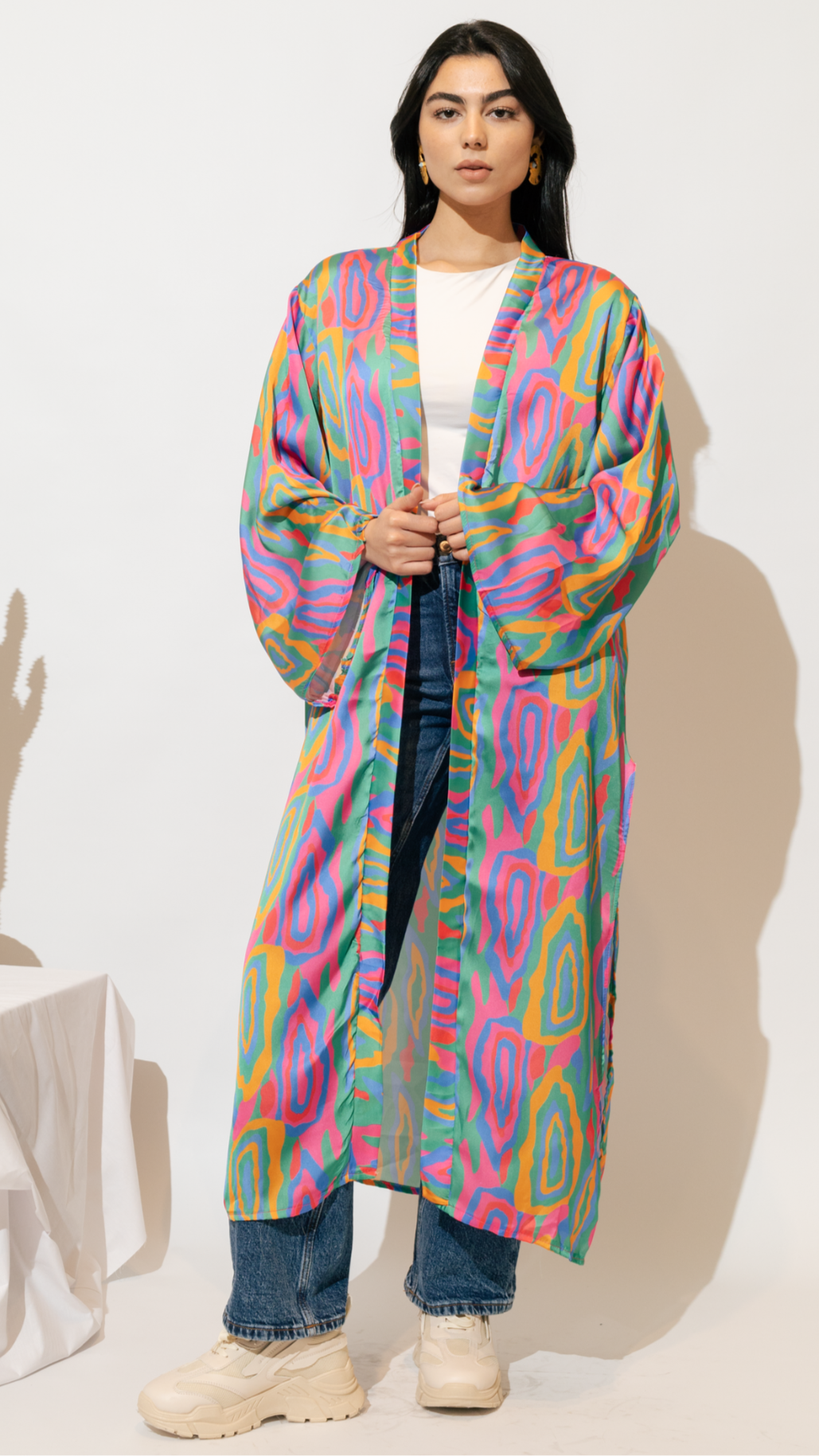 Printed Loose Kimono