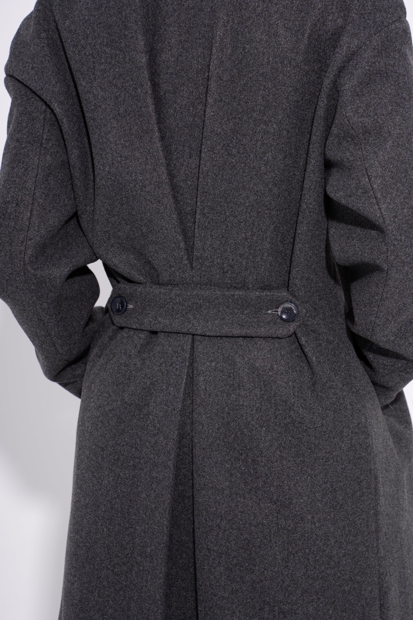 Oversized Icon Coat - Grey