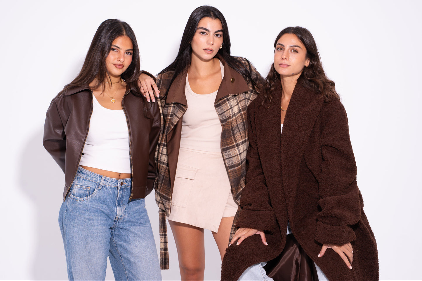 Qut reversible jacket - Brown