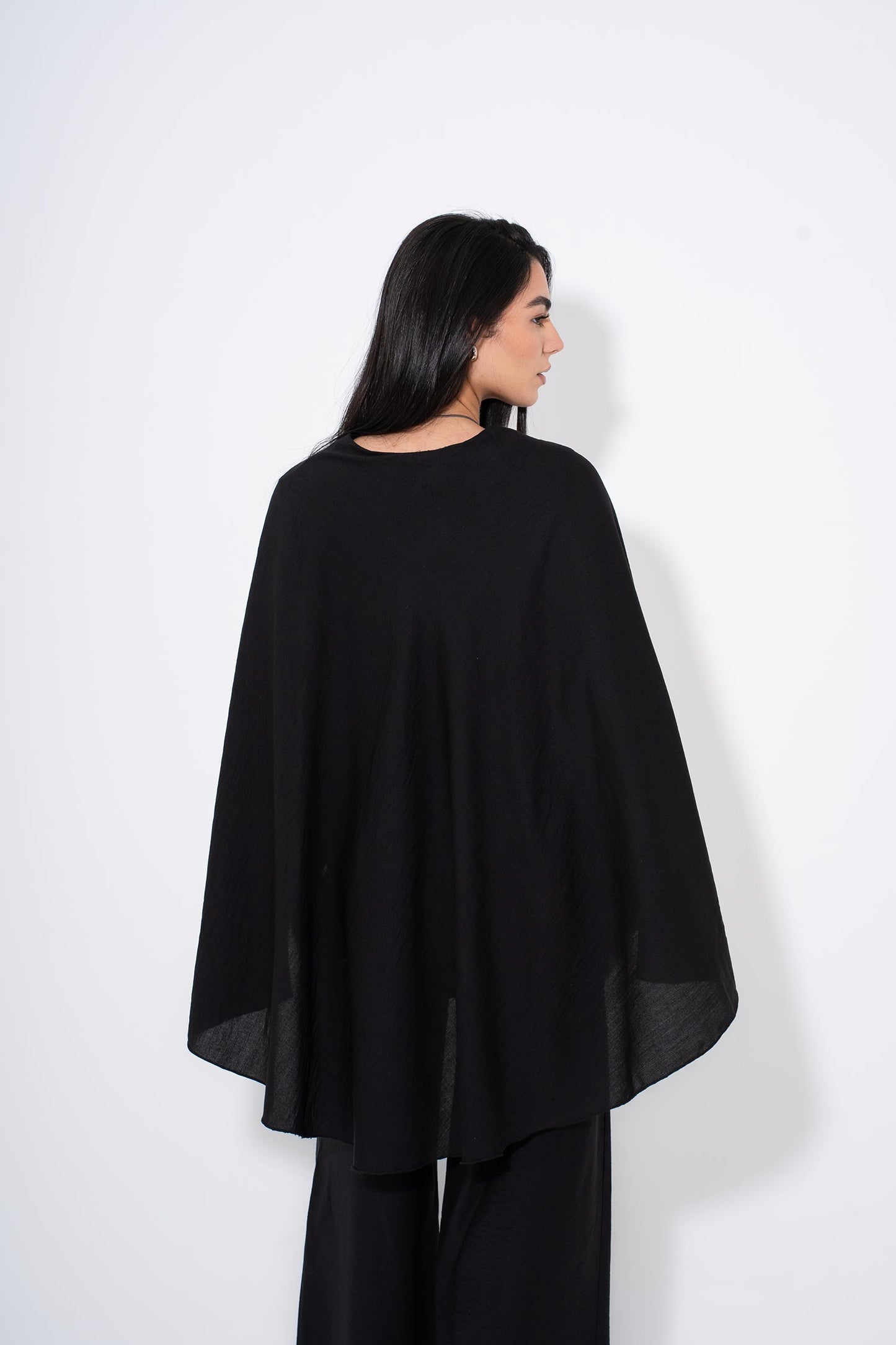 Breeze Linen Set - Black