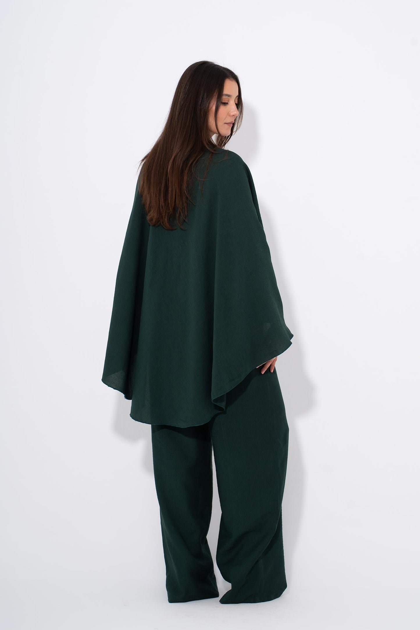 Breeze Linen Set - Green