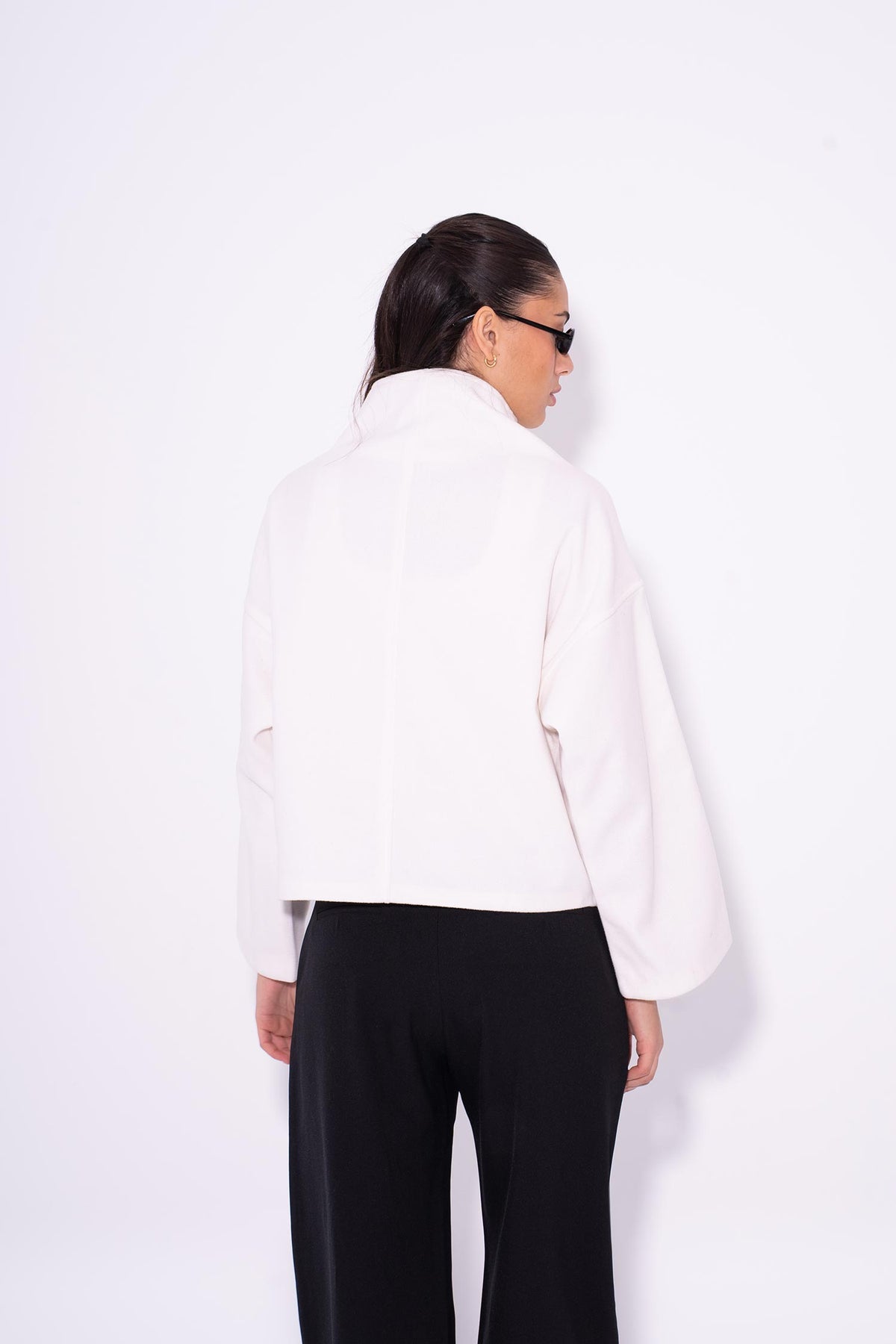 Gokh Button Jacket - White