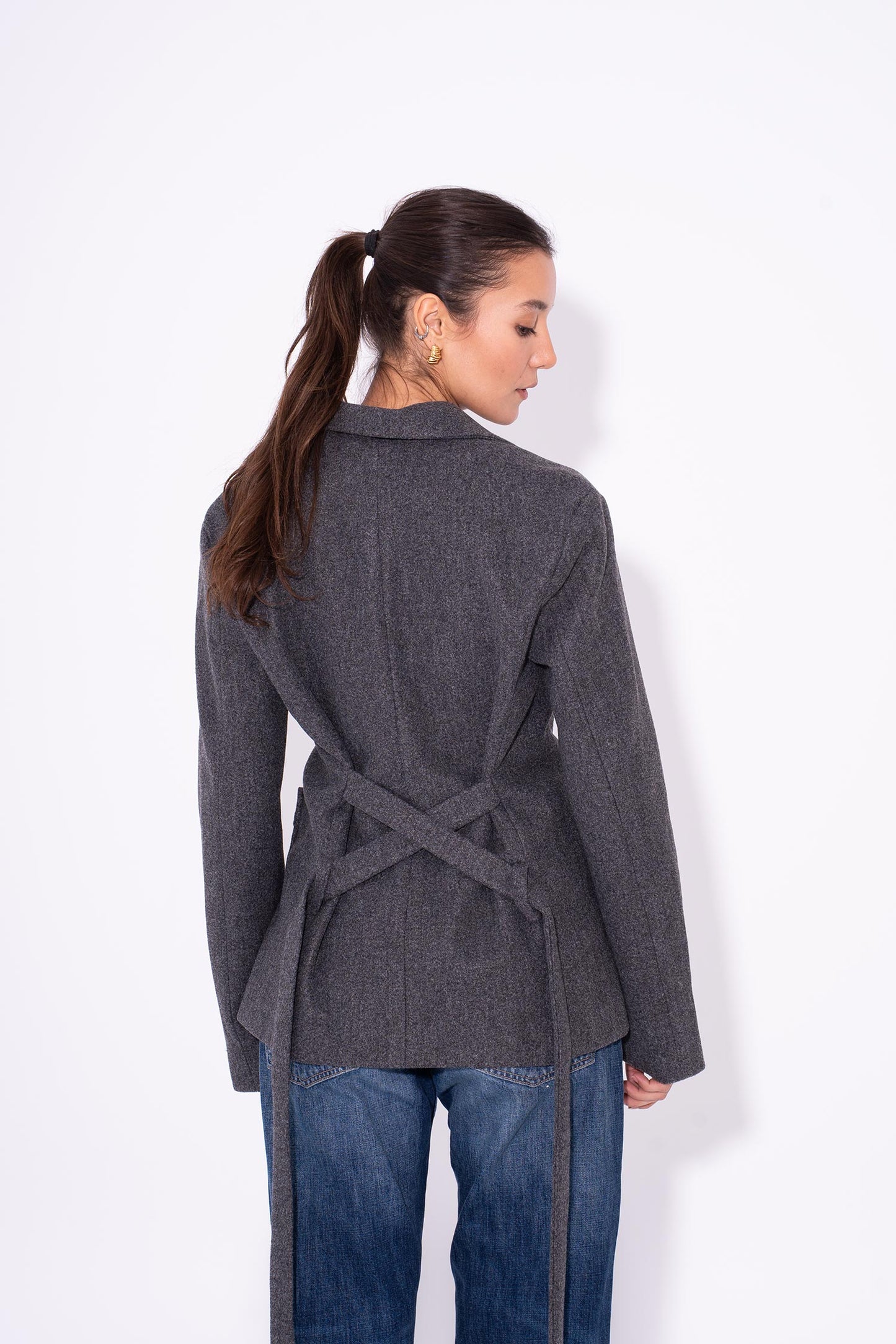 Daily Slay Blazer - Grey