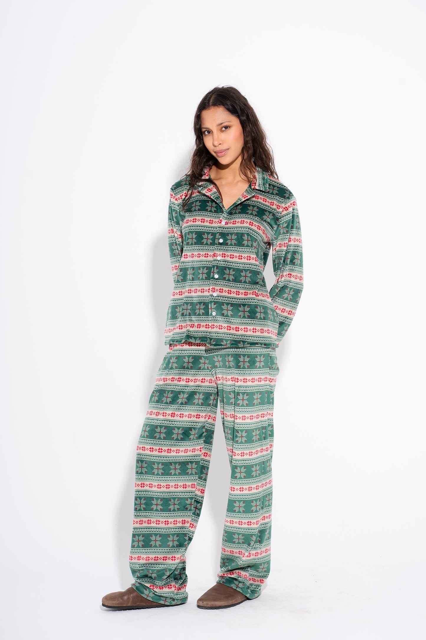 Unisex Xmas Pajama - Green