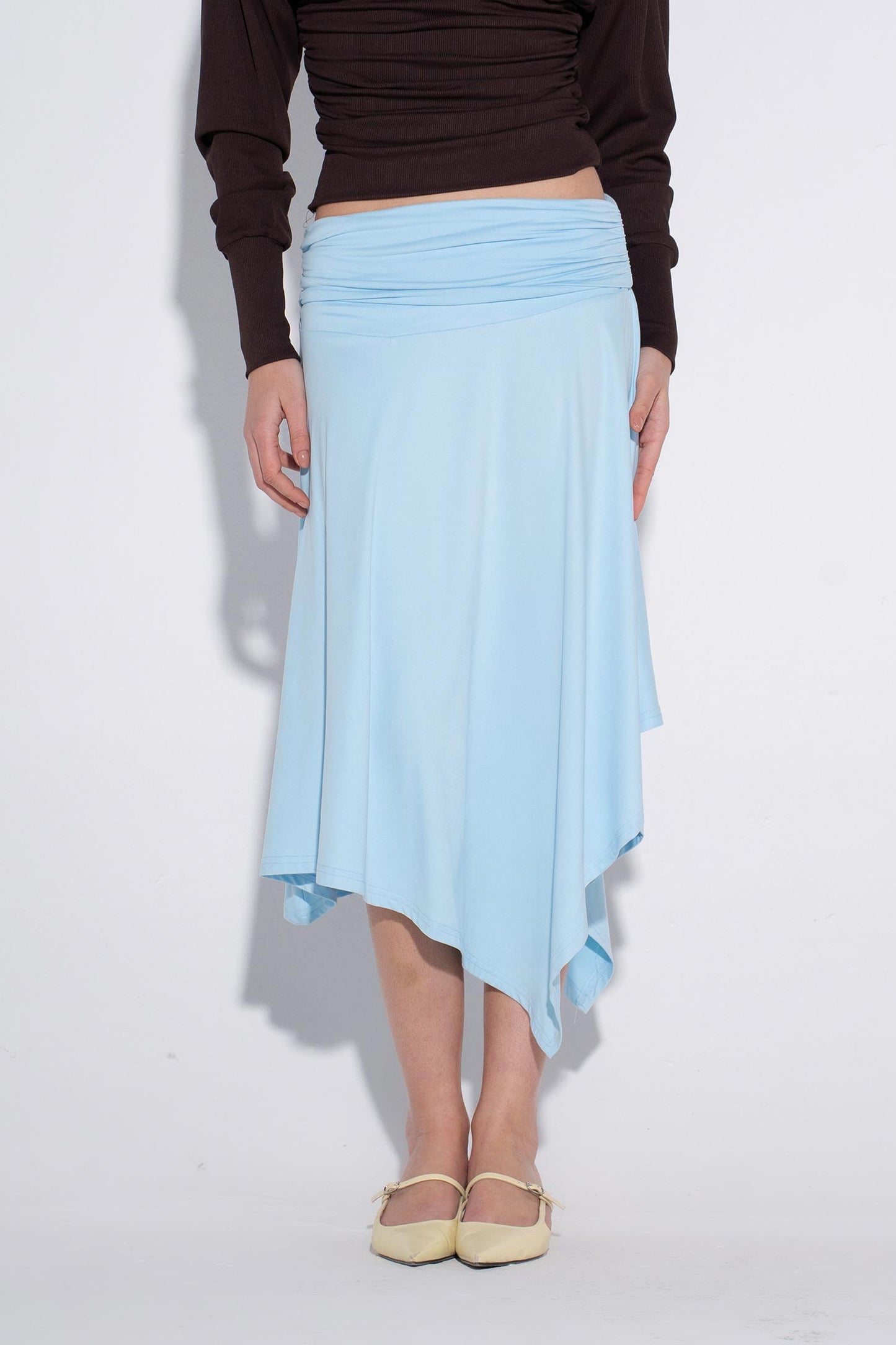 Nina Draped Set - Brown