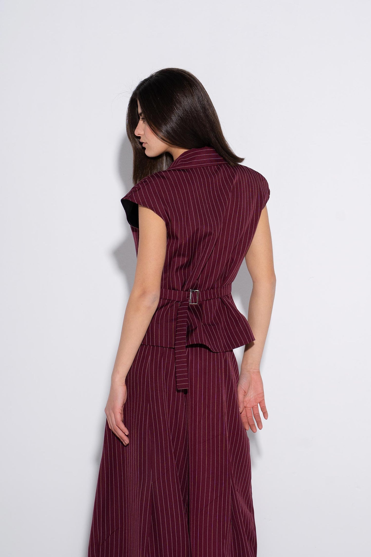 The Summer Boss Top - Burgundy