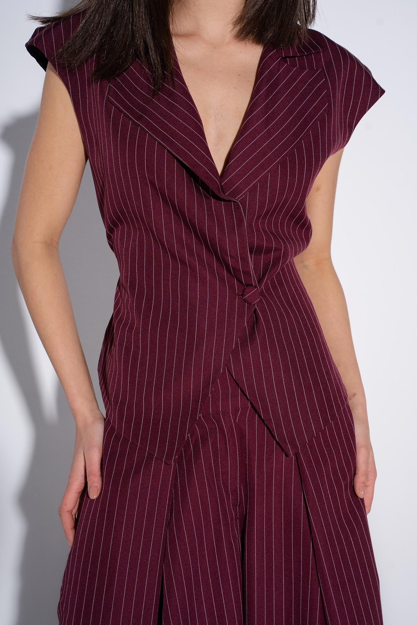 The Summer Boss Top - Burgundy