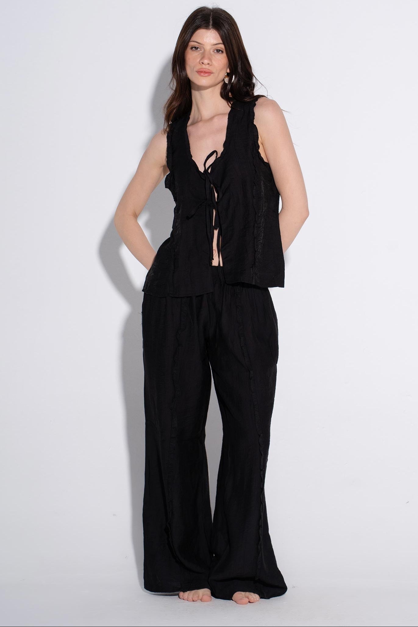 Co-Ord Beach Set - Black