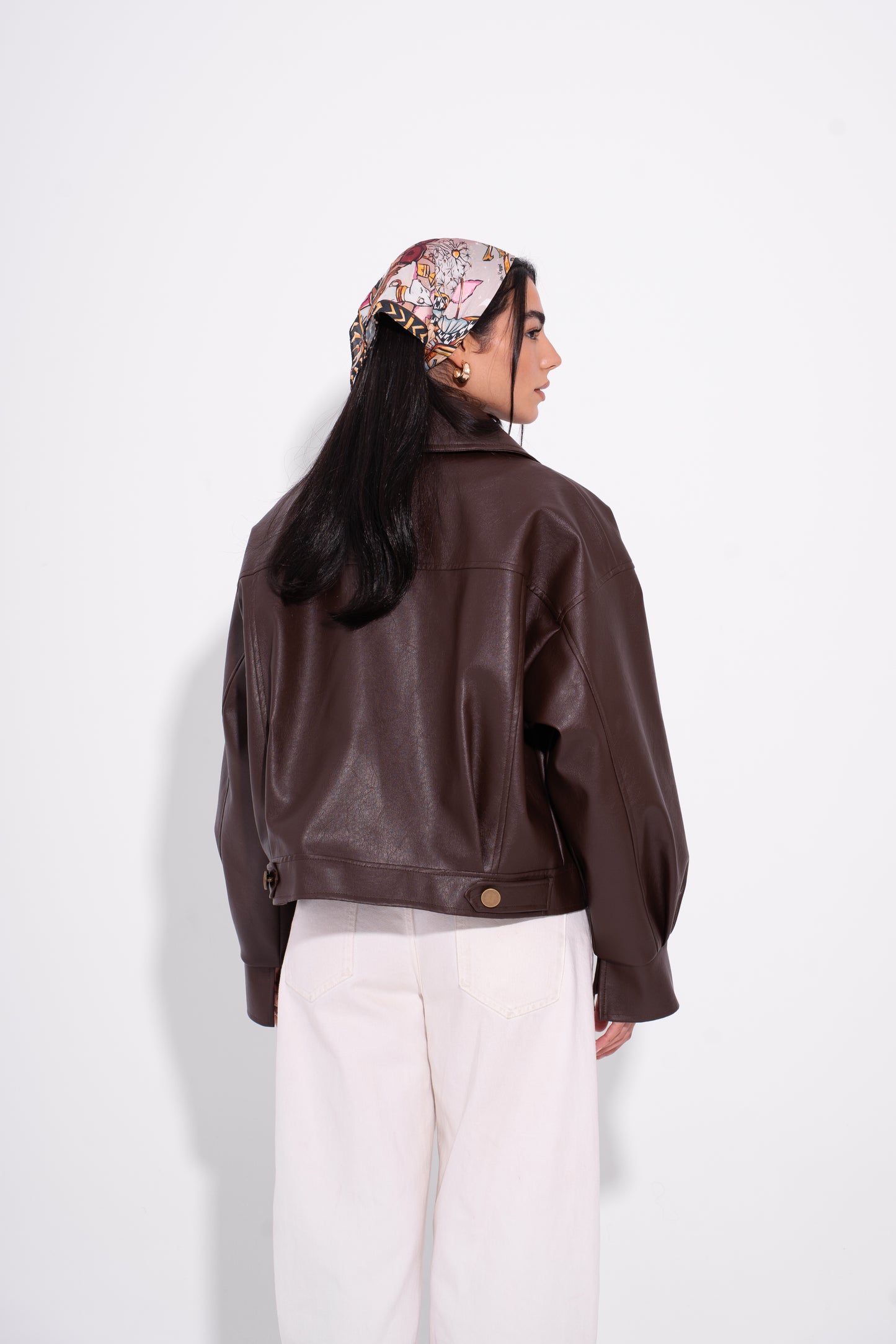 The Coffee Run Jacket - Brown