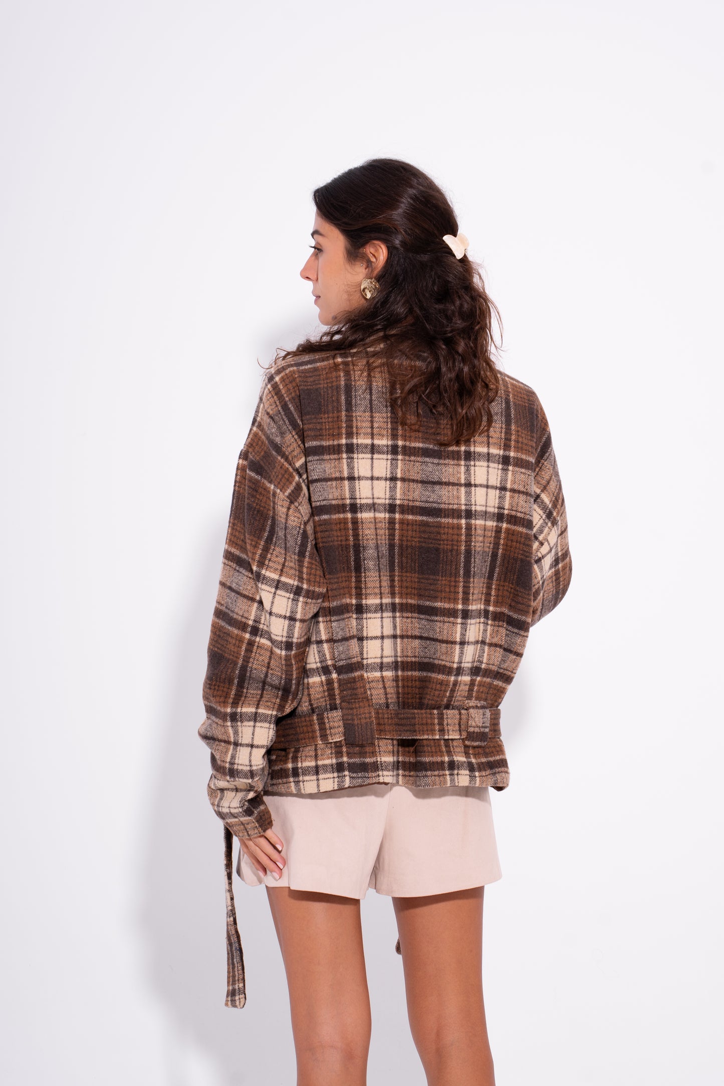 Qut reversible jacket - Brown