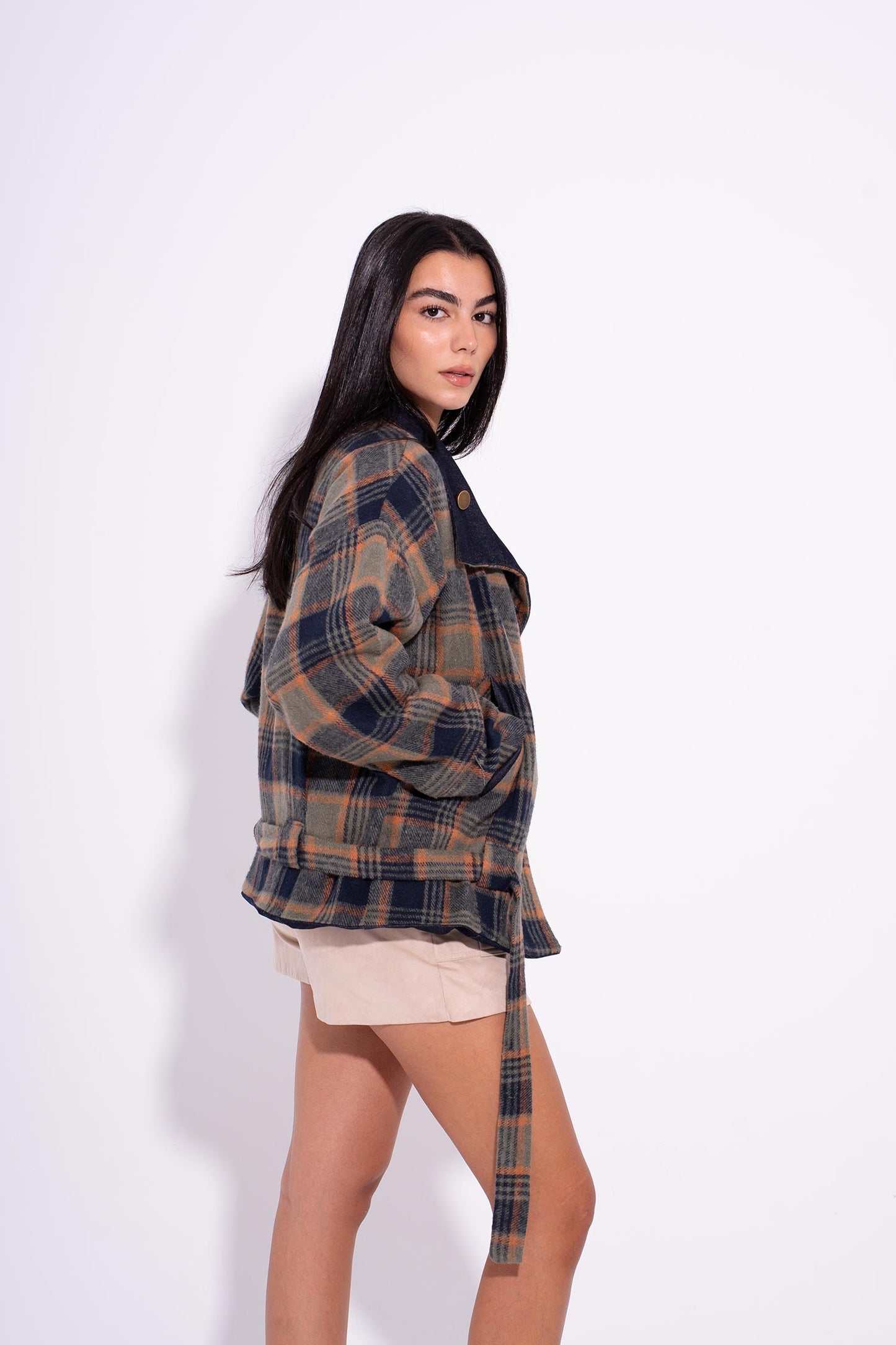 Qut Reversible Jacket - Blue