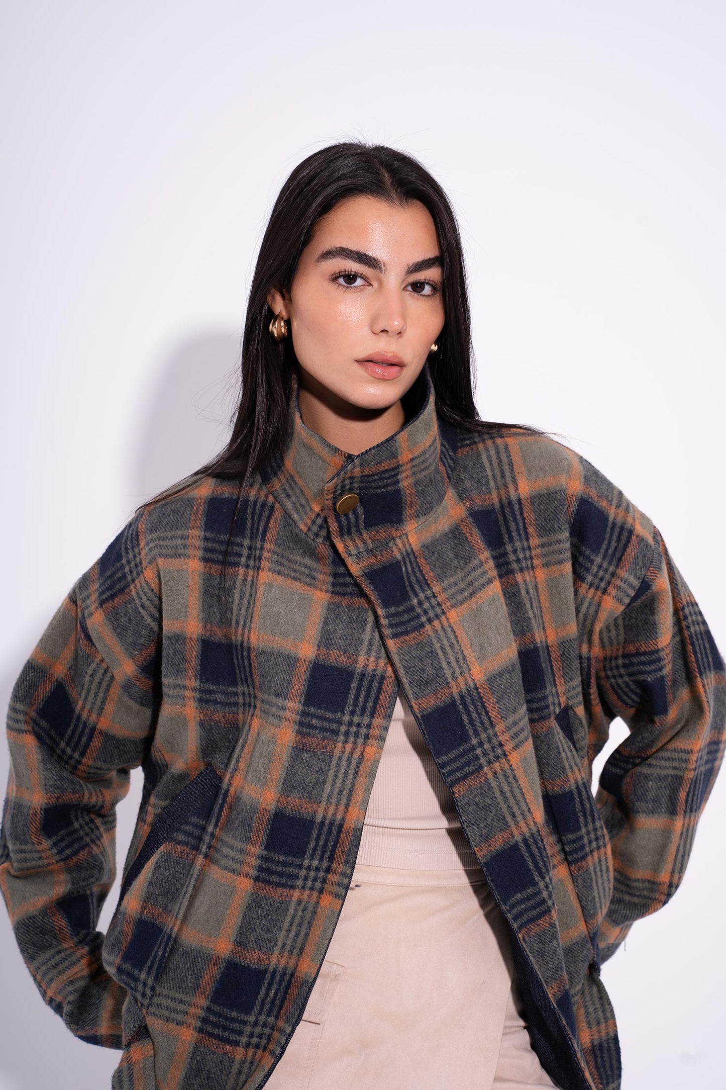 Qut Reversible Jacket - Blue