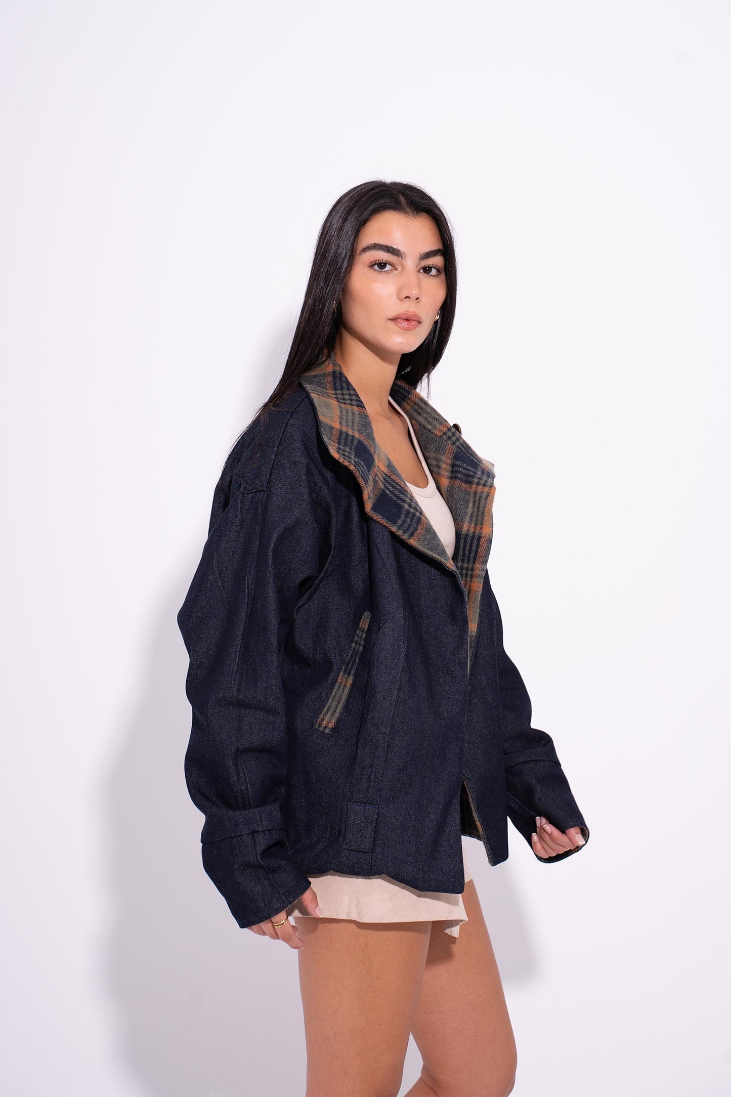 Qut Reversible Jacket - Blue