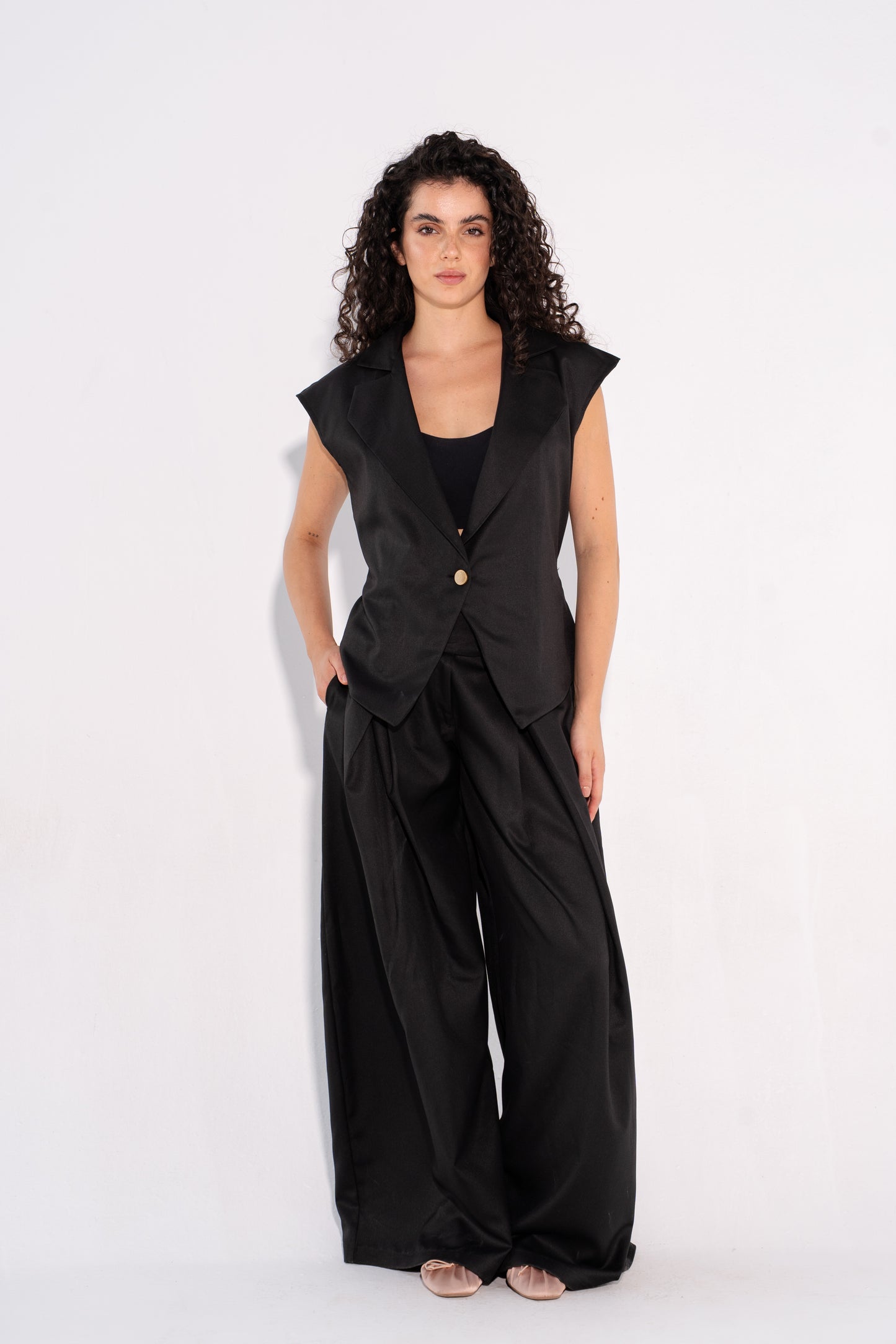 The Summer Boss Top - Black