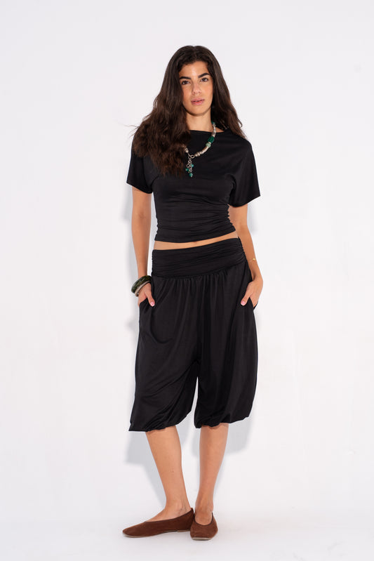 Slow Day Shorts -Black
