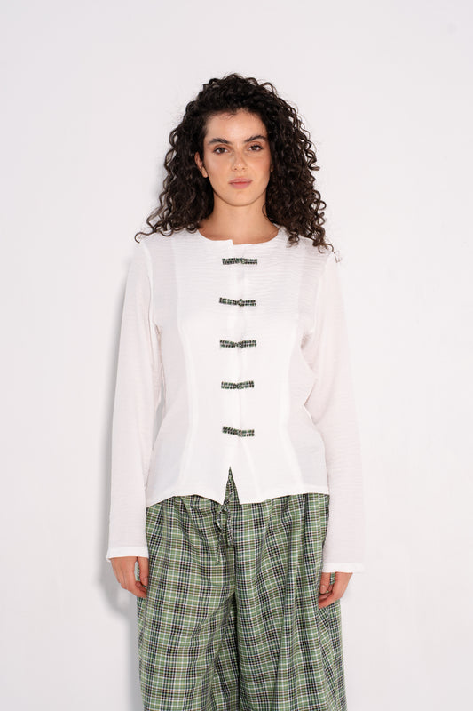 The Touch Grass Shirt - White