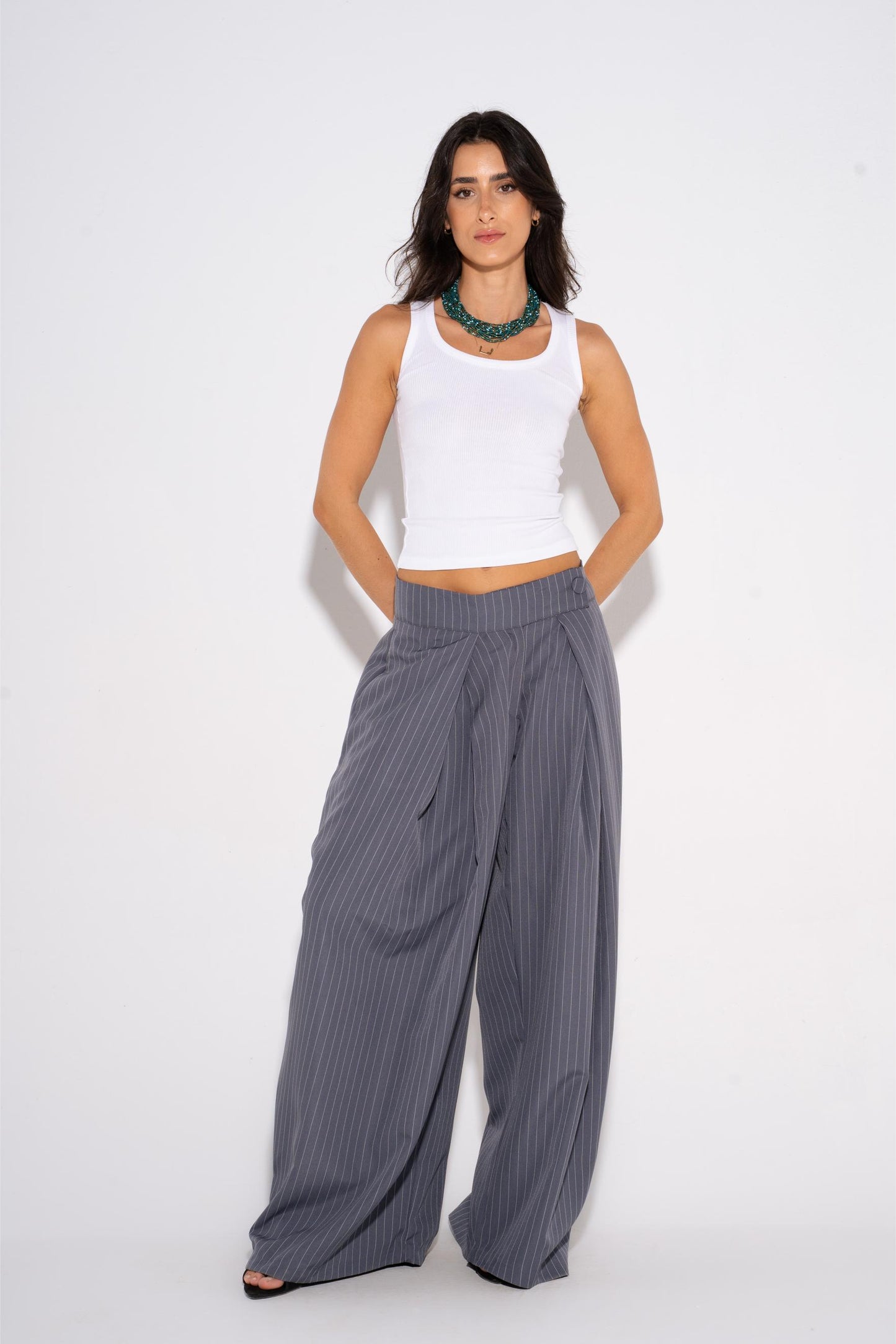 The Summer Boss Pants - Grey