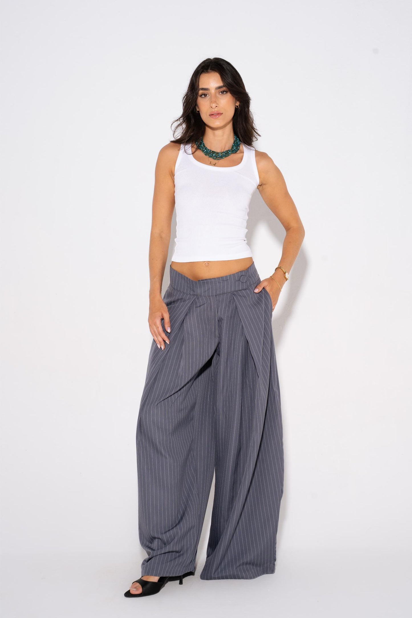 The Summer Boss Pants - Grey