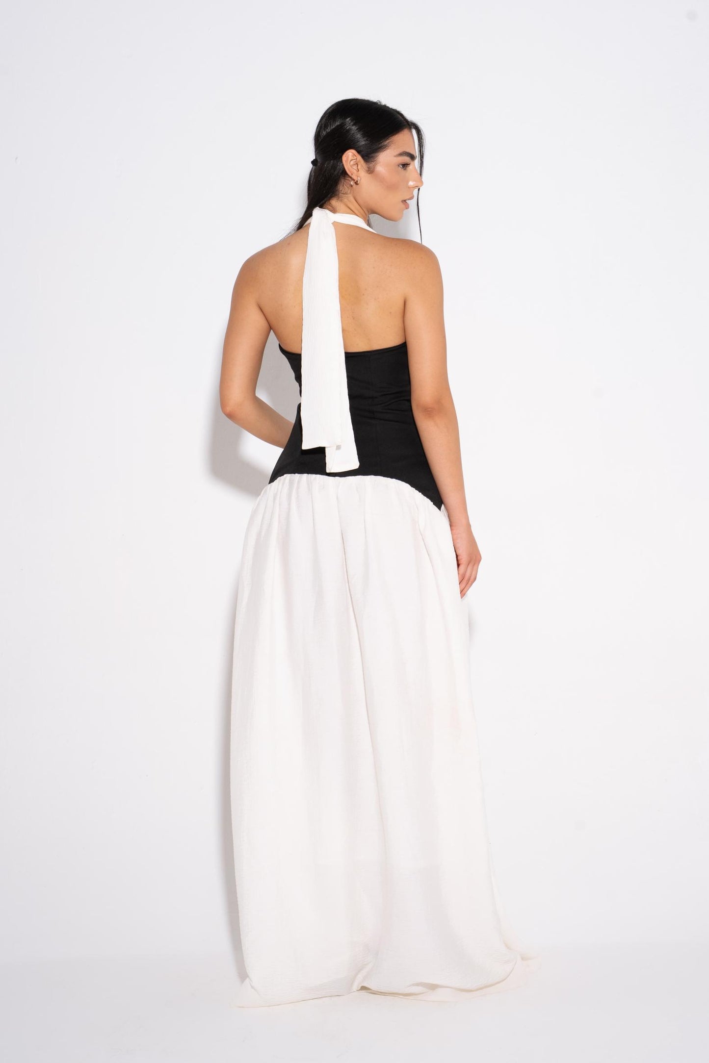 Sunset in Capri Dress - White