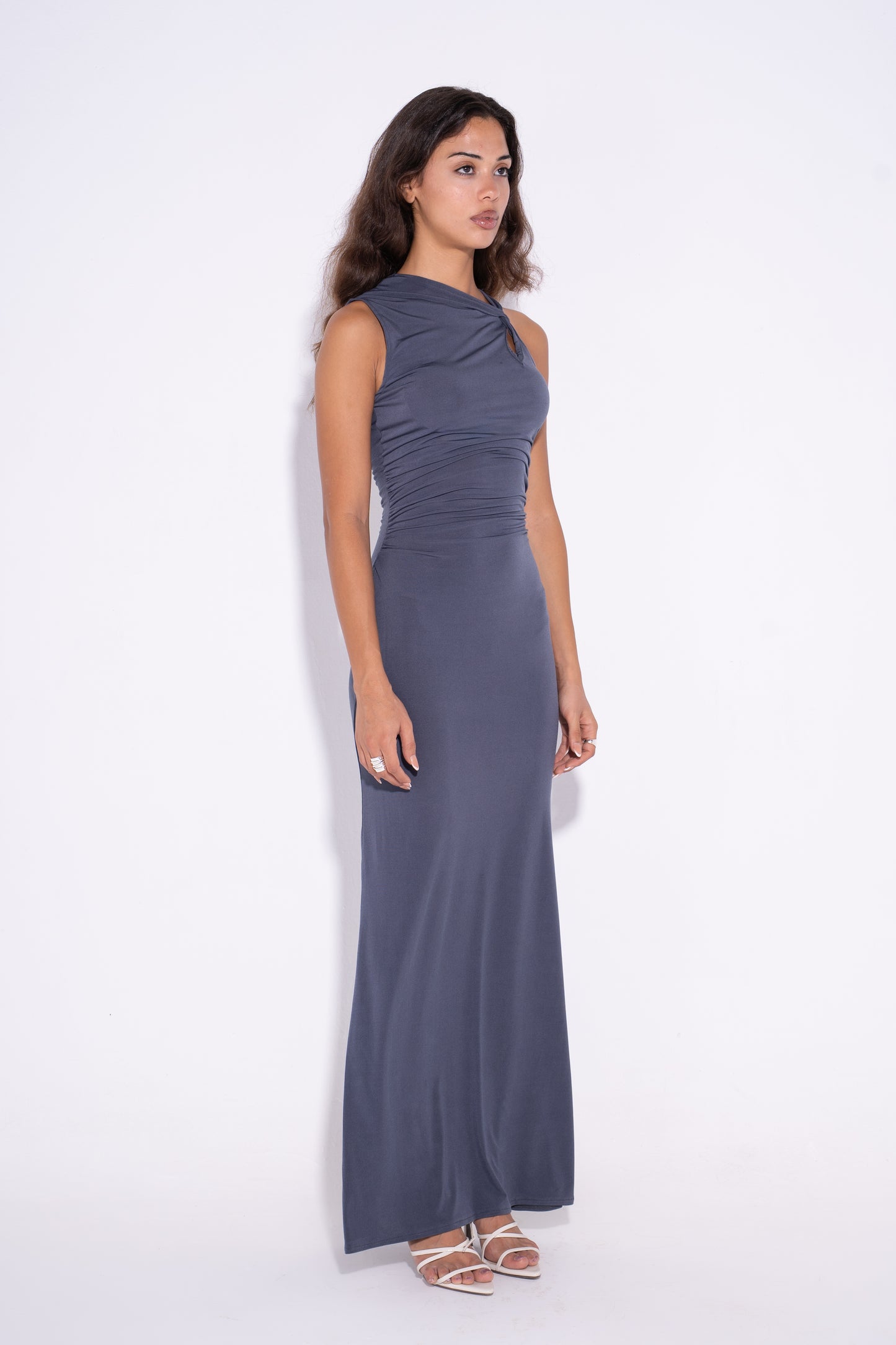 The Mila Dress-Grey