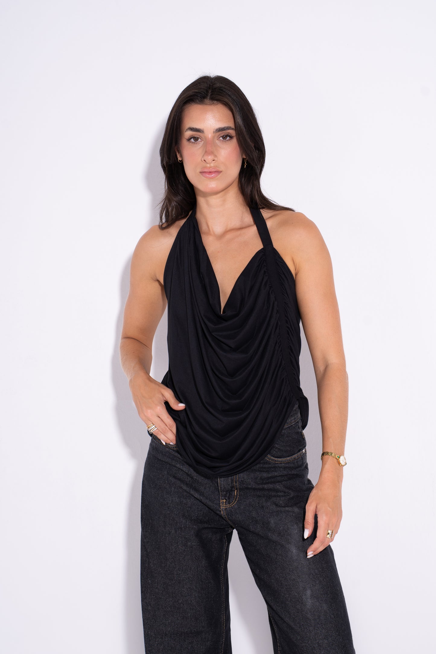 The Eclipse Top-Black