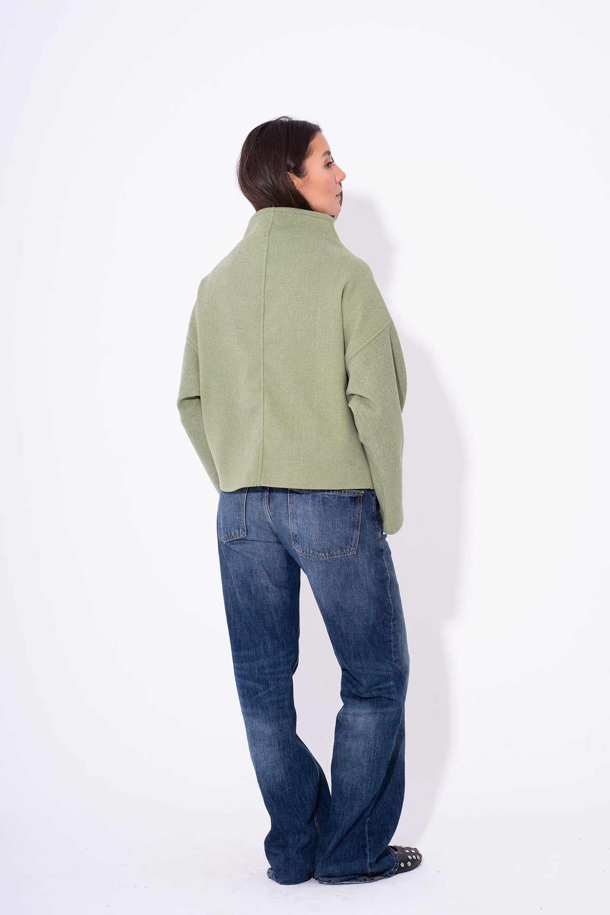Gokh Button Jacket - Green