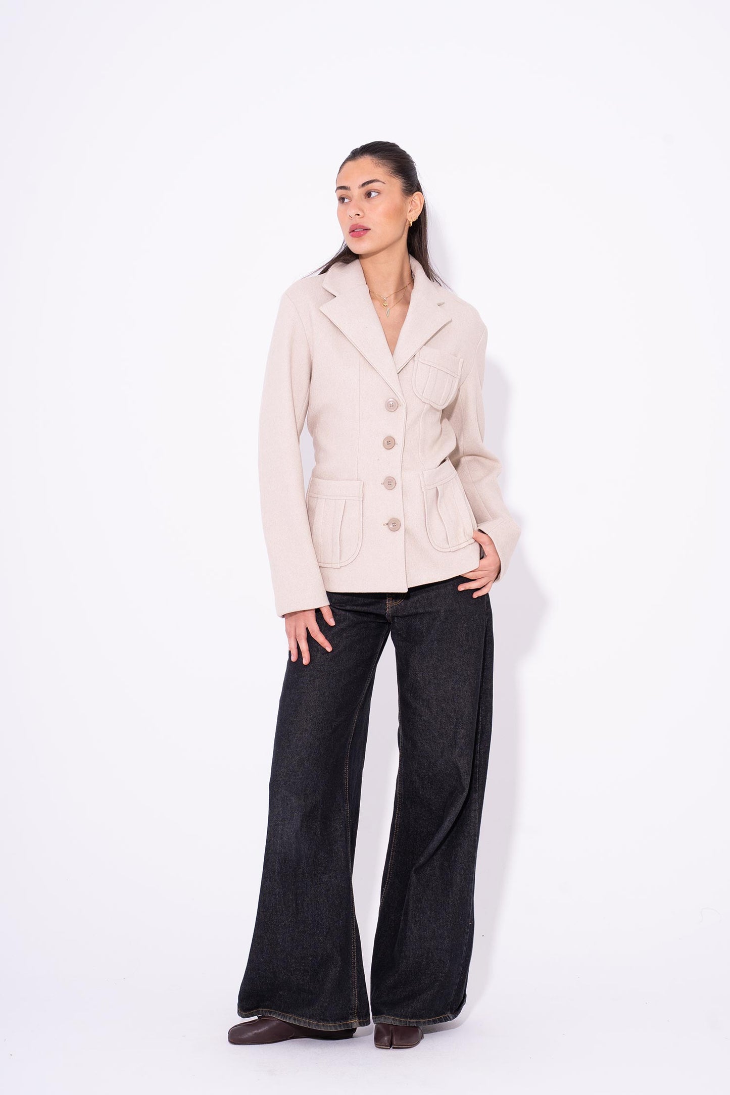 Daily Slay Blazer - Beige