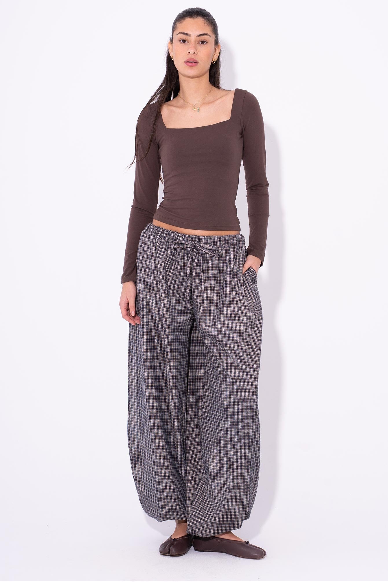 Joumana Checkered Pants