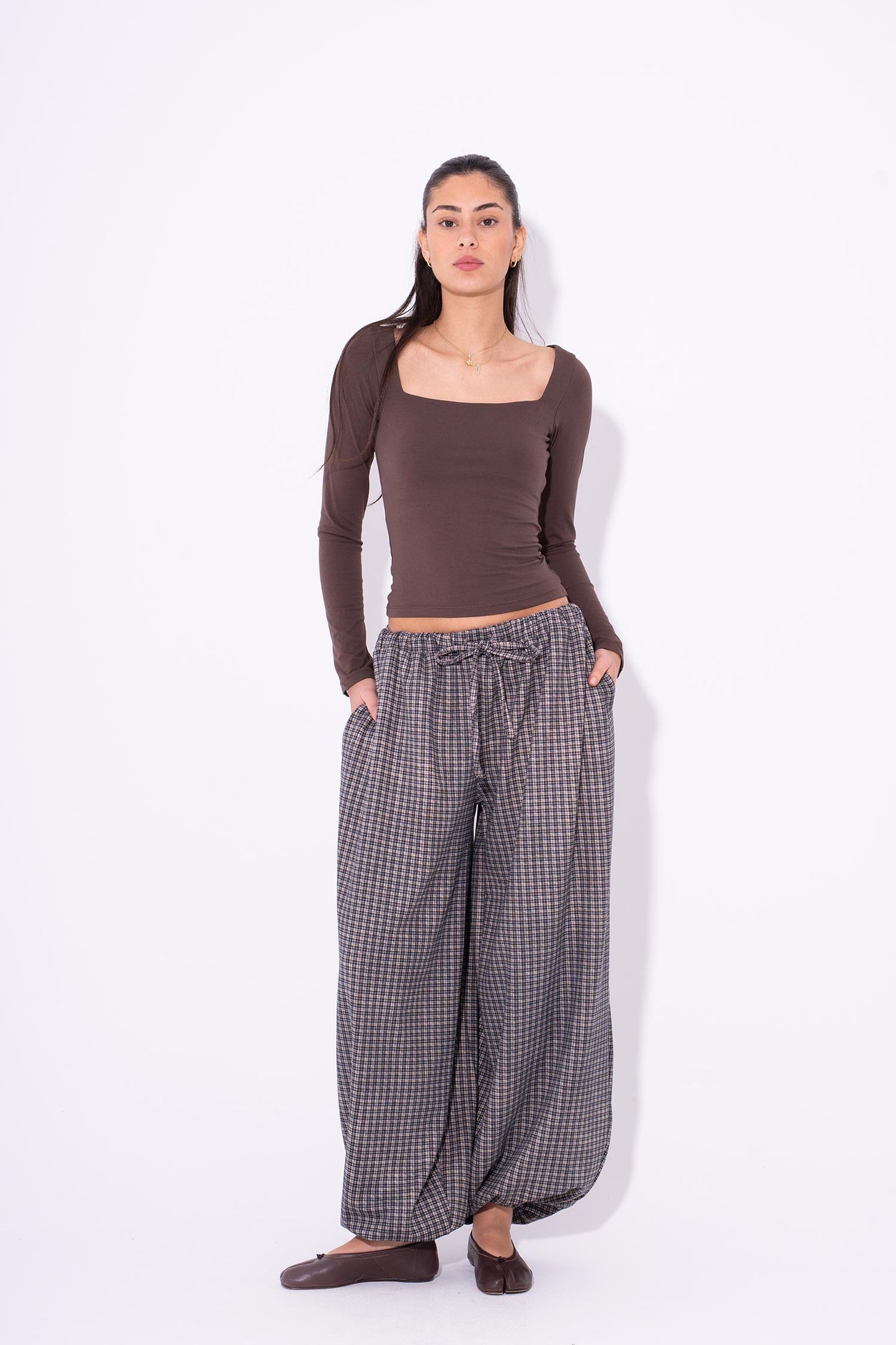 Joumana Checkered Pants