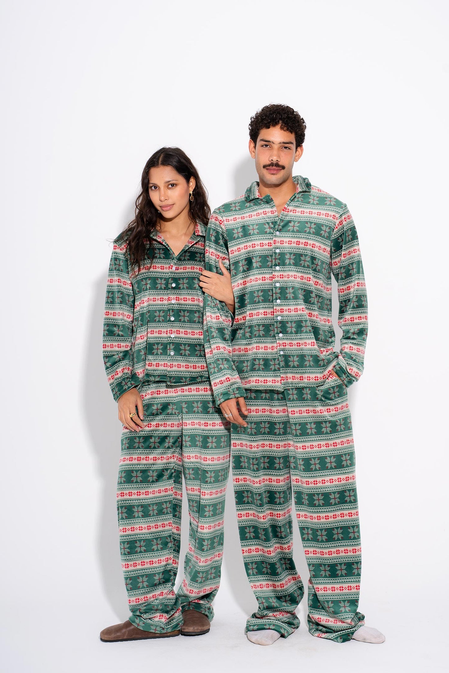 Unisex Xmas Pajama - Green