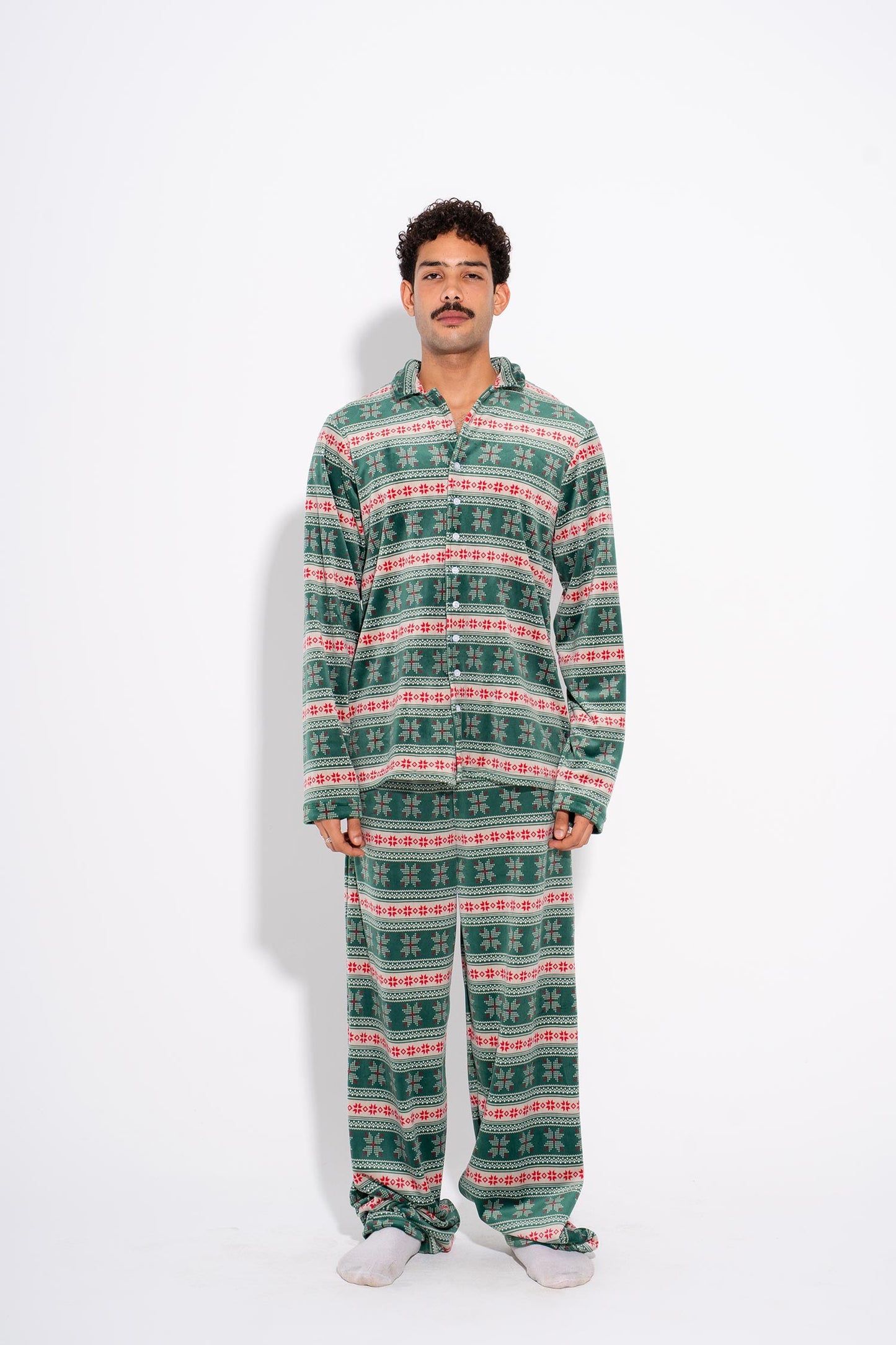 Unisex Xmas Pajama - Green