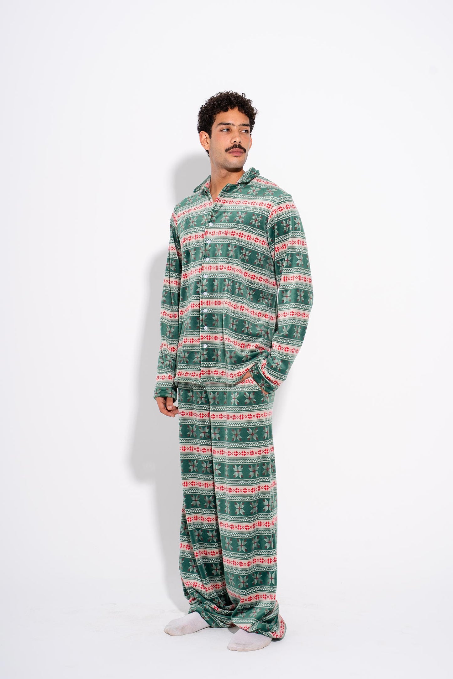 Unisex Xmas Pajama - Green