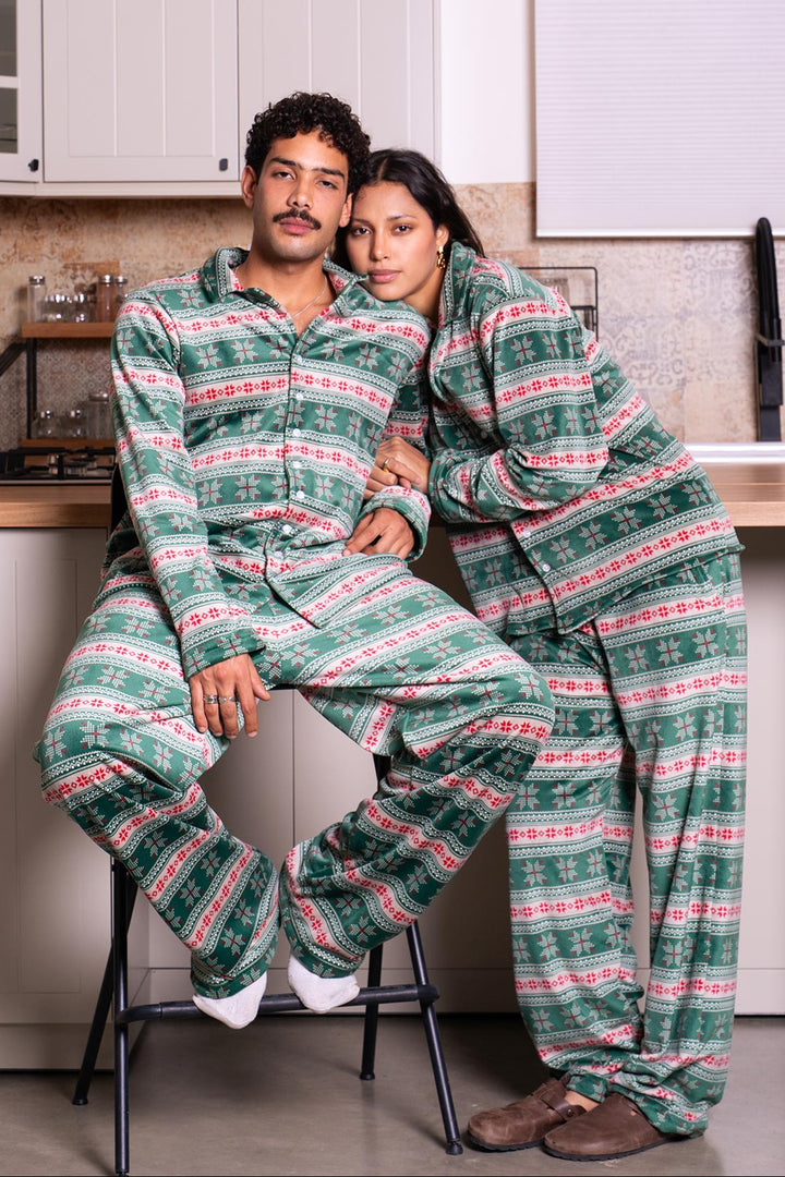 Unisex Xmas Pajama - Green