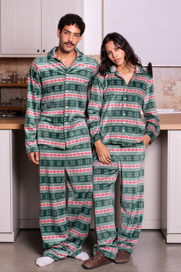 Unisex Xmas Pajama - Green