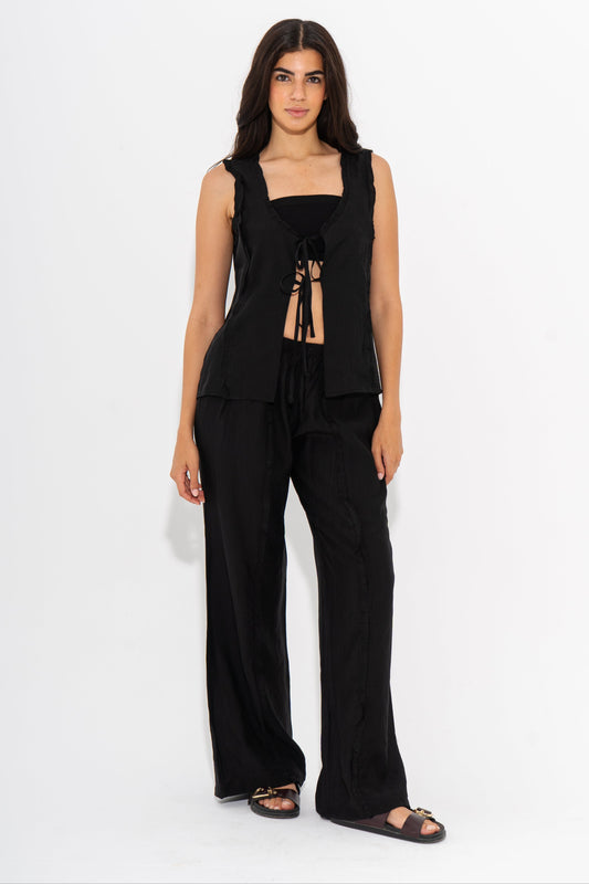 Co-Ord Beach Set - Black