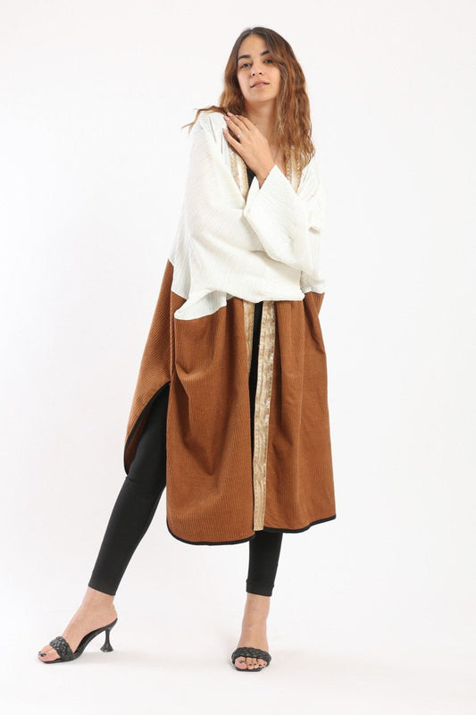 Statement Velvet Kimono