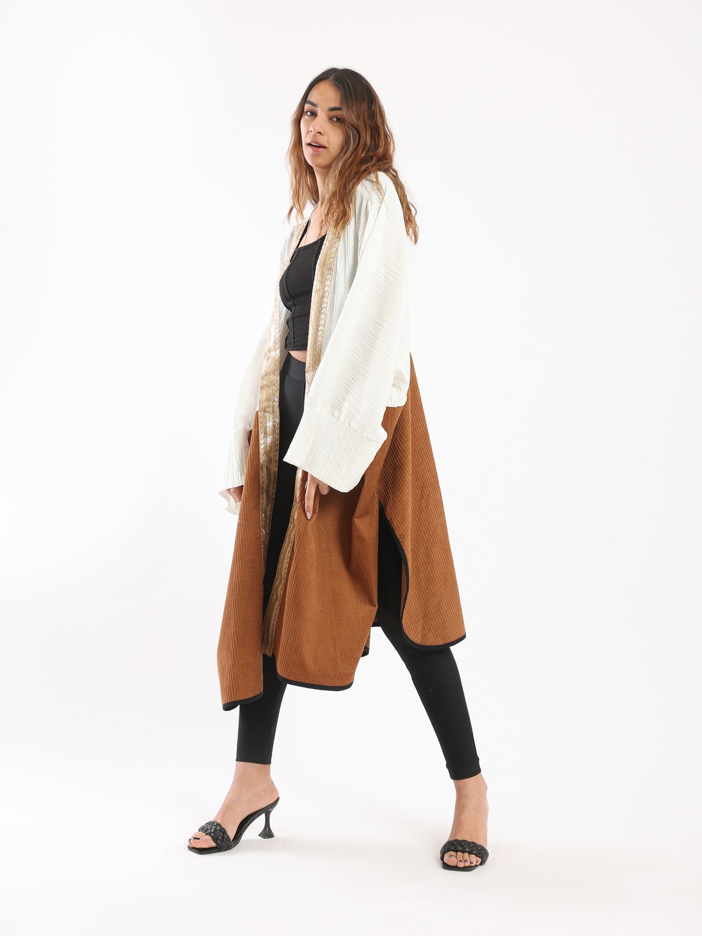 Statement Velvet Kimono