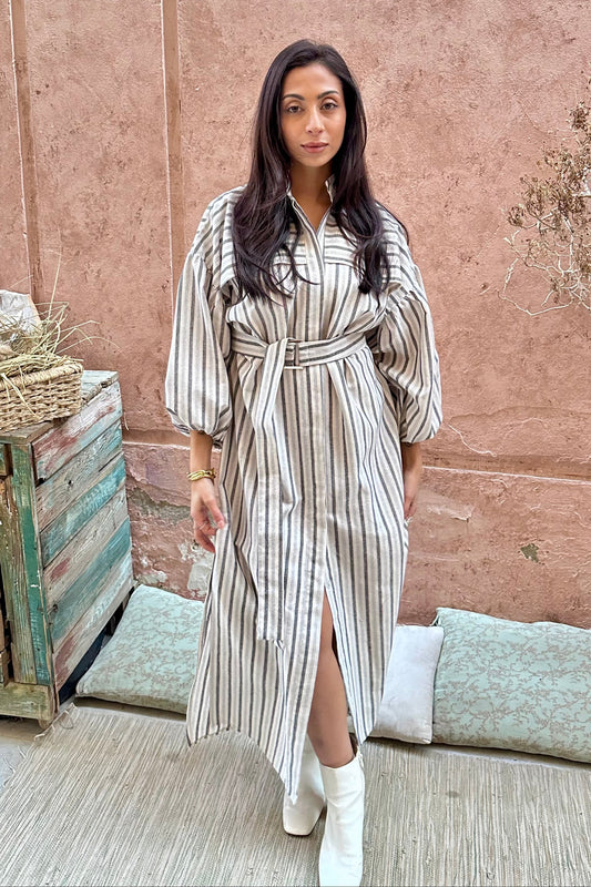 Marrakech Long Linen Shirt